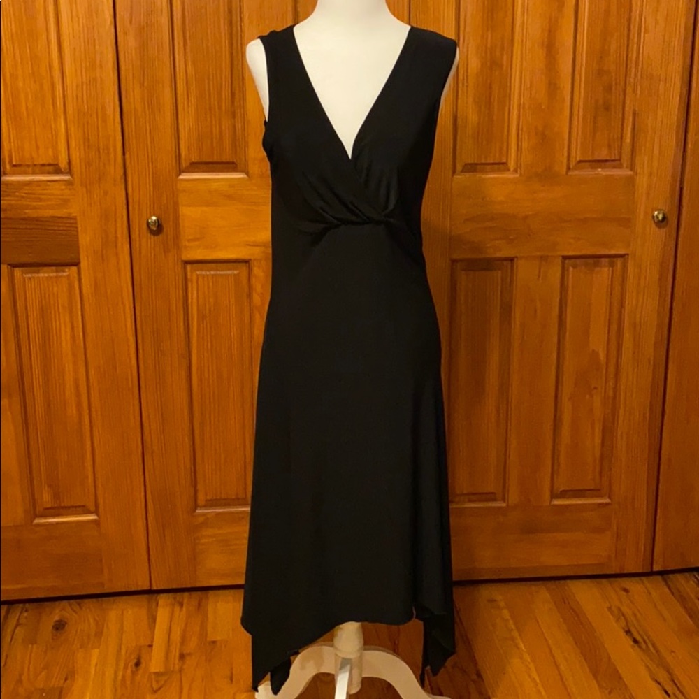 Young Adult Flowy Black Dress